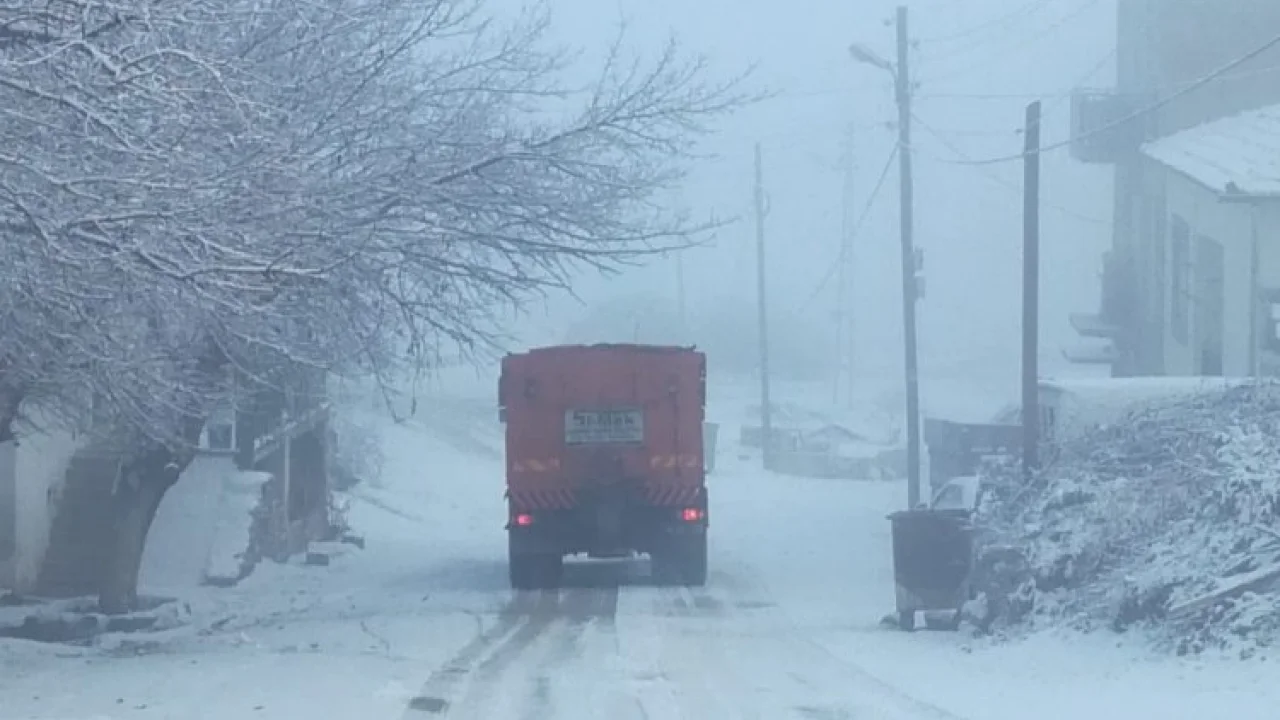 Malatya Büyükşehir'den karla mücadele -