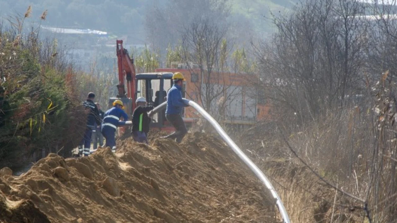 Ödemiş’in İlkkurşun mahallesine yeni su hattı -