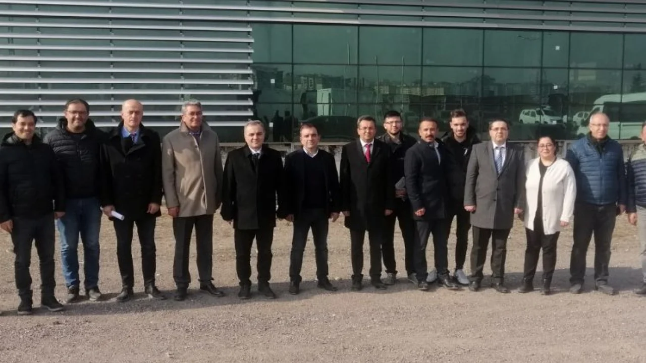Rektör Altun, ERAGEM inşaatını inceledi -