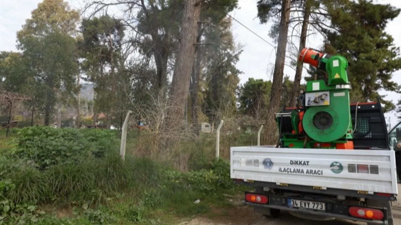 Bursa ekibinden Hatay’da uçkunla mücadele -