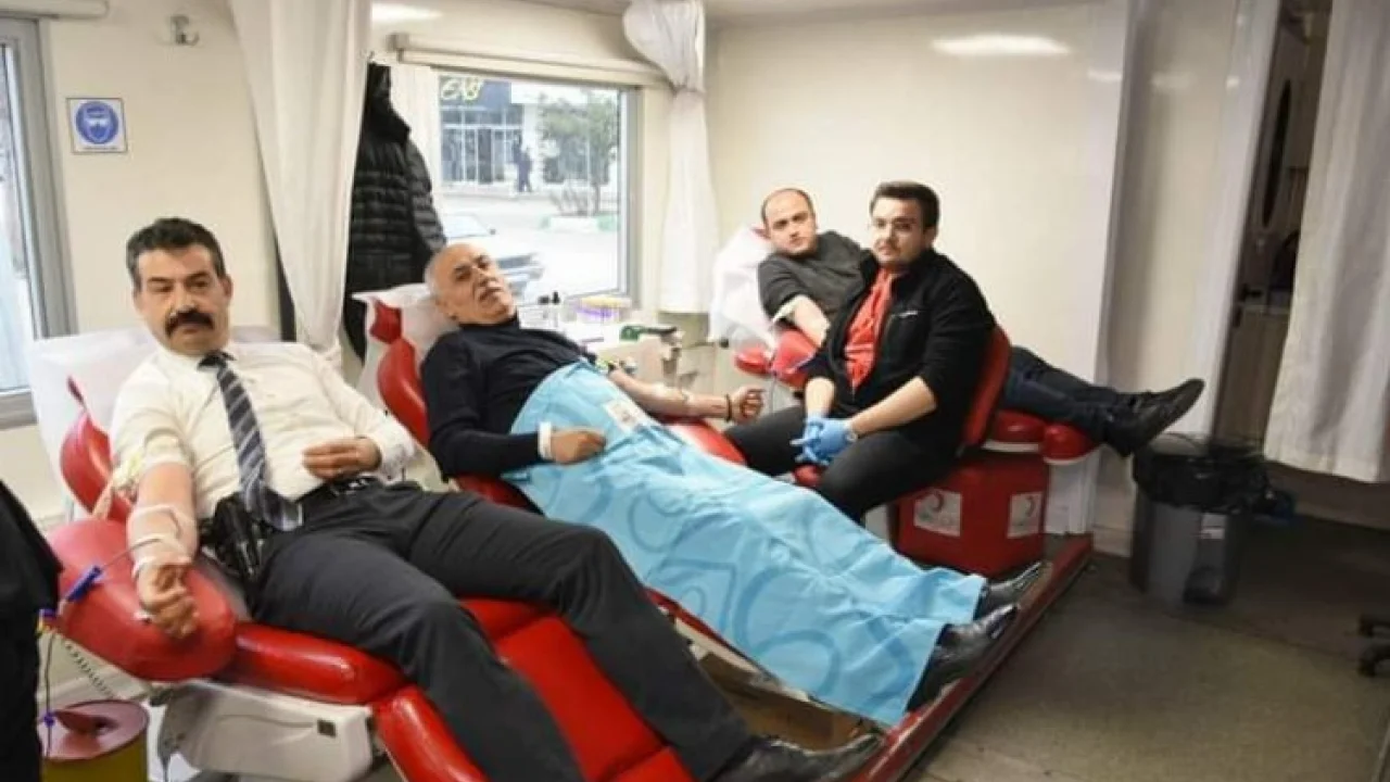 Bursa Yenişehir'de rekor düzeyde kan bağışı -