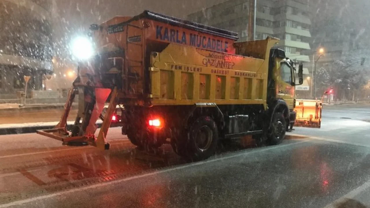 Gaziantep'te 'beyaz' mesai -