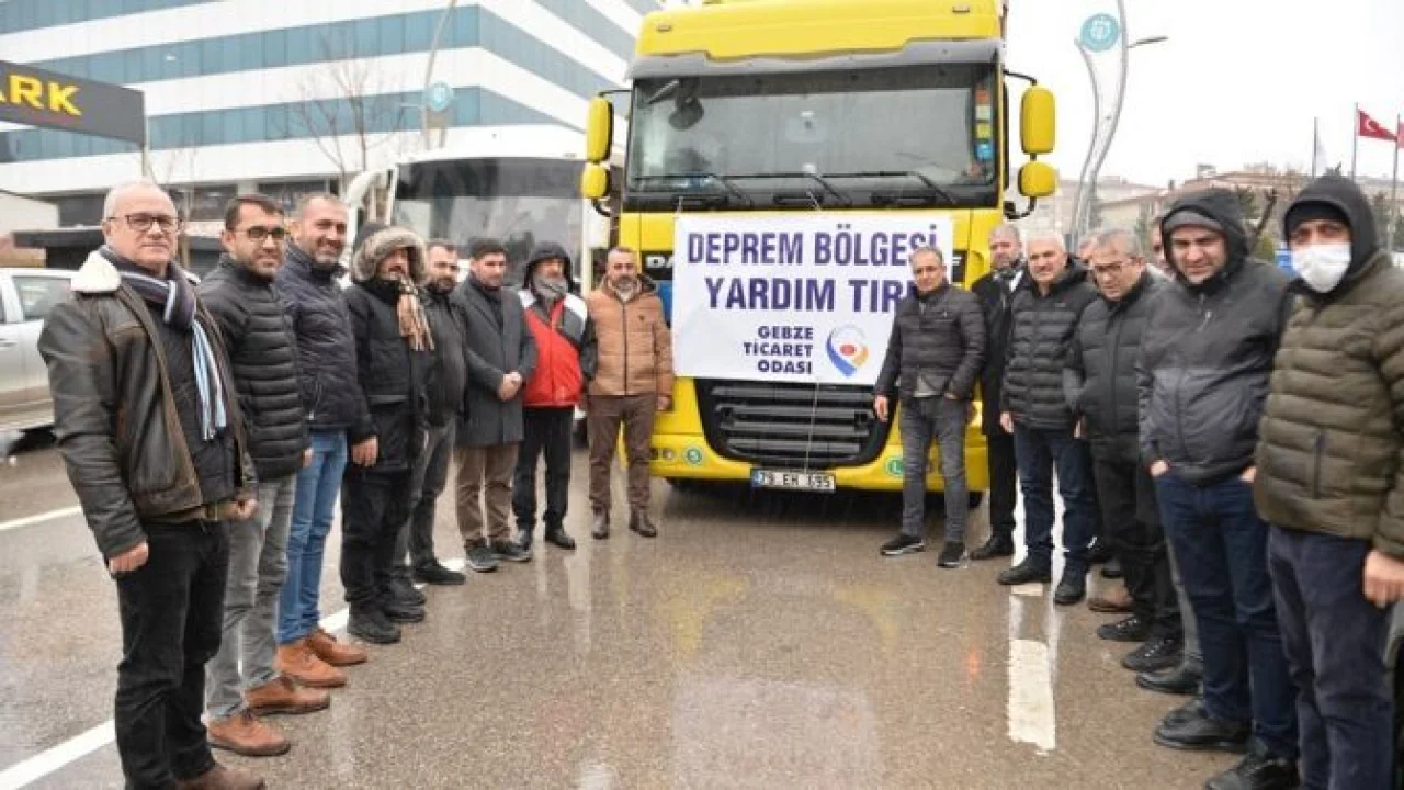 Gto Mobil Aşevi ve Yardım Tırıni Deprem Bölgesine Gönderdi