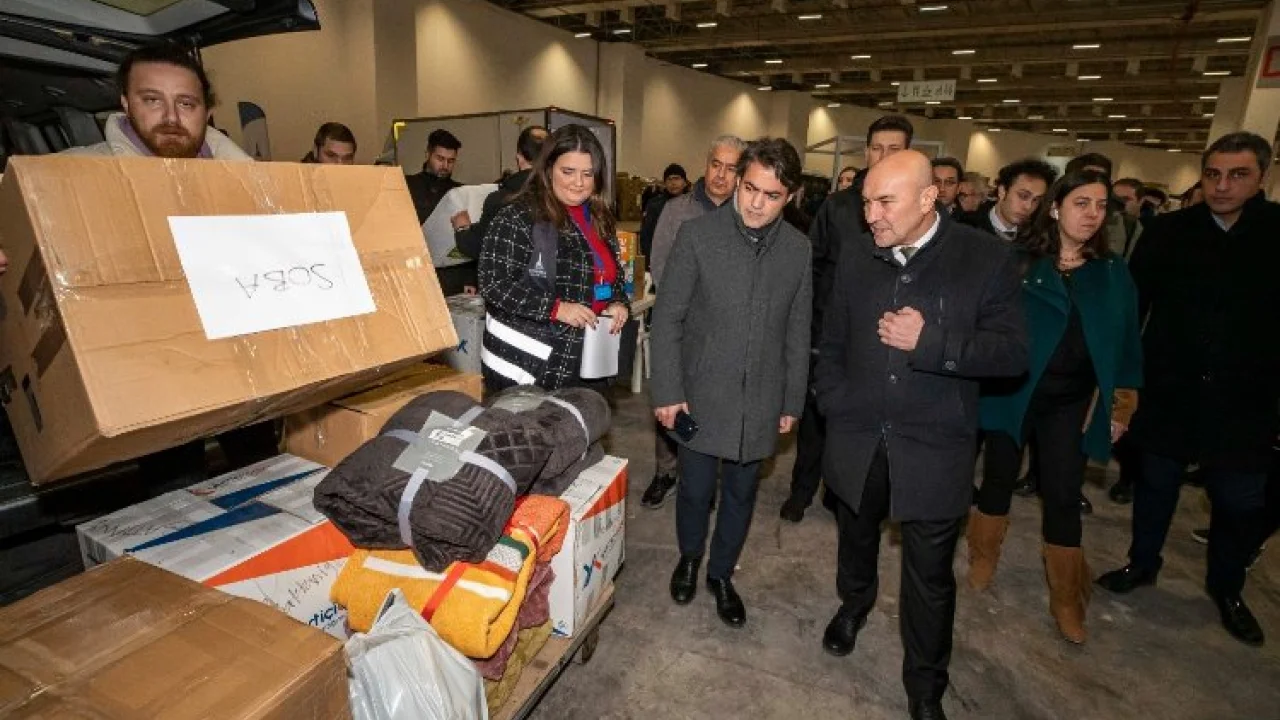 İzmir’den deprem bölgesine destek çığ gibi -