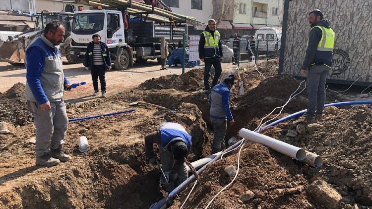 KASKİ'den Elbistan'a altyapı çalışması -