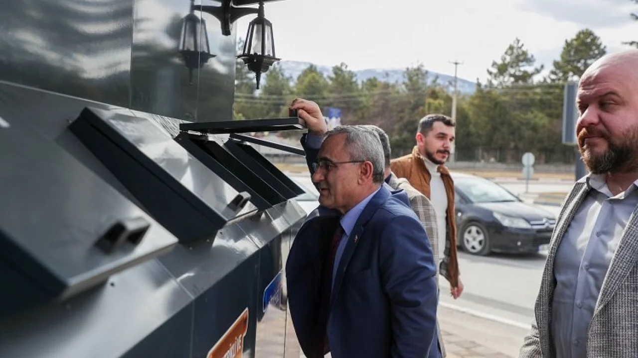 Kütahya'ya Mobil Atık Getirme Merkezi -