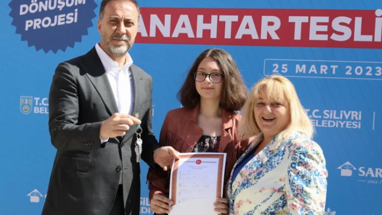 İstanbul Silivri'de kentsel dönüşümde tapu sevinci -