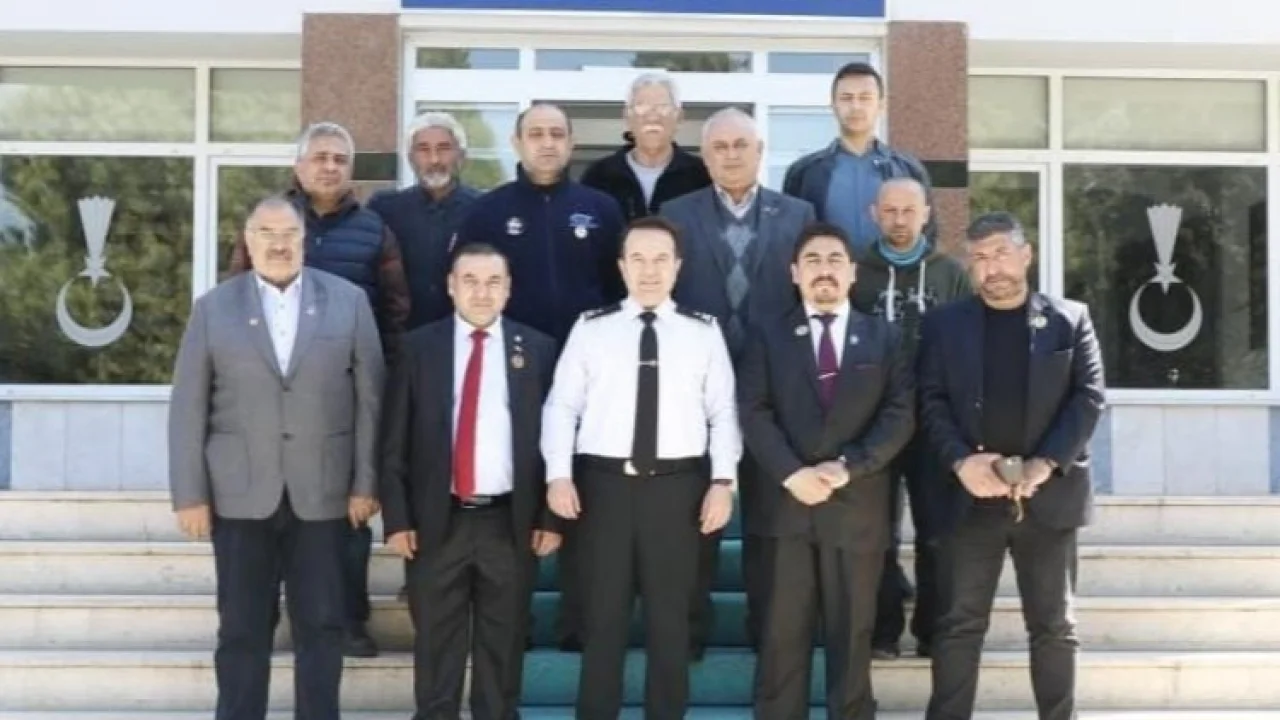 Şehit Aileleri ve Gaziler Derneği'nden Komutan Tombul’a ziyaret -