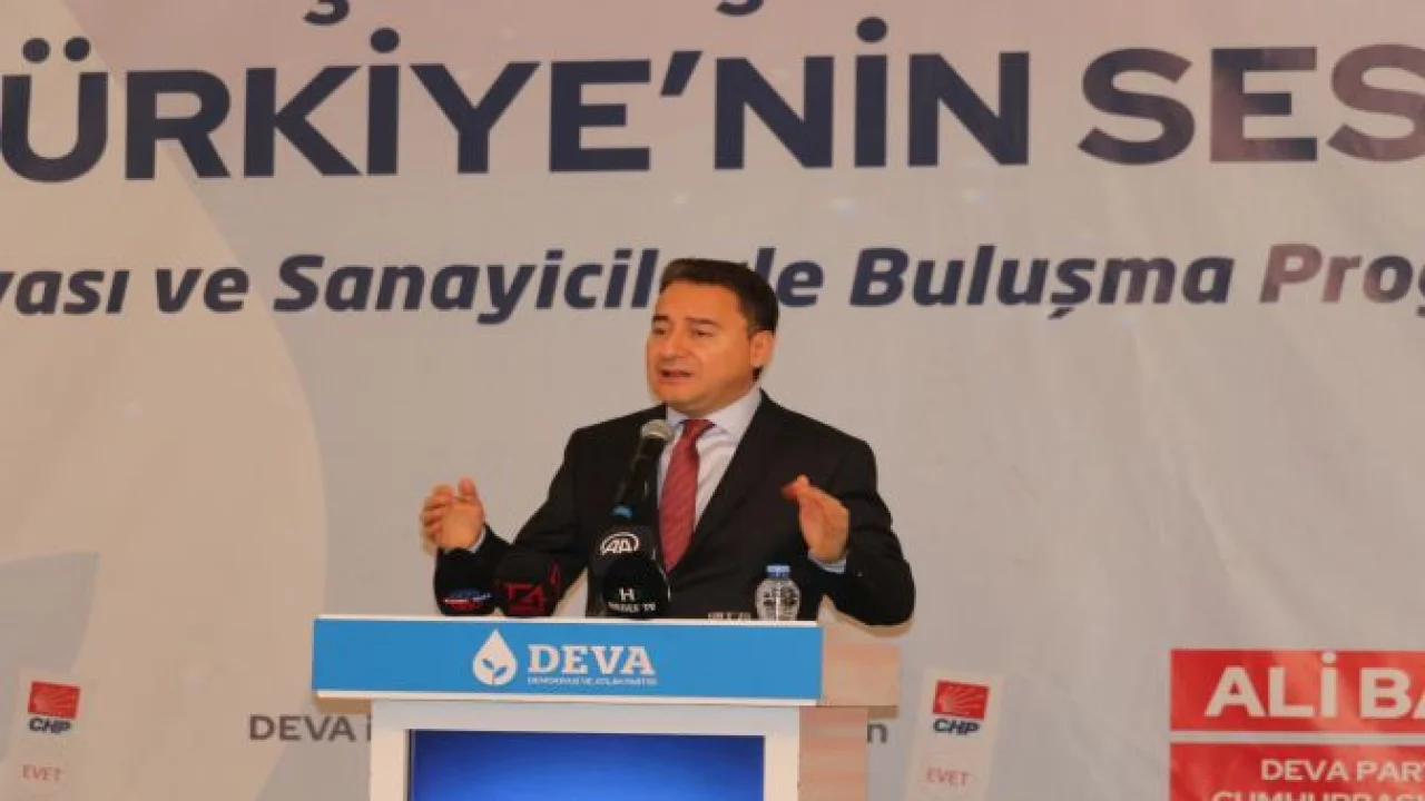 Babacan, iş dünyası ve sanayi temsilcileriyle buluştu