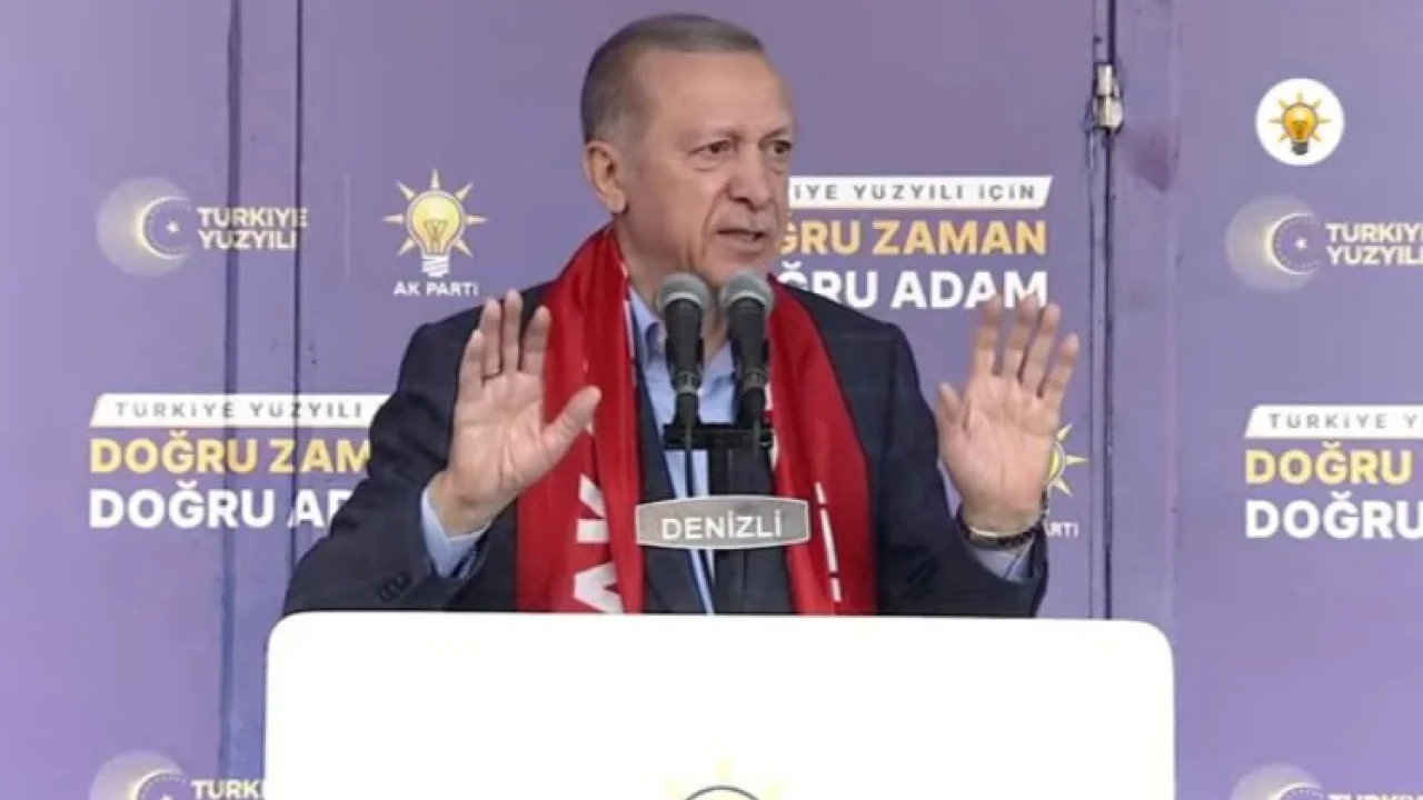 Cumhurbaşkanı Erdoğan Denizli'den seslendi: Hiçbir zaman hayal satmadık -