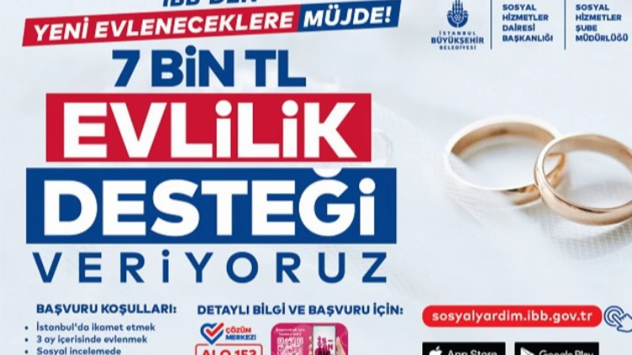 İhtiyaç sahibi çiftlere evlilik desteği -