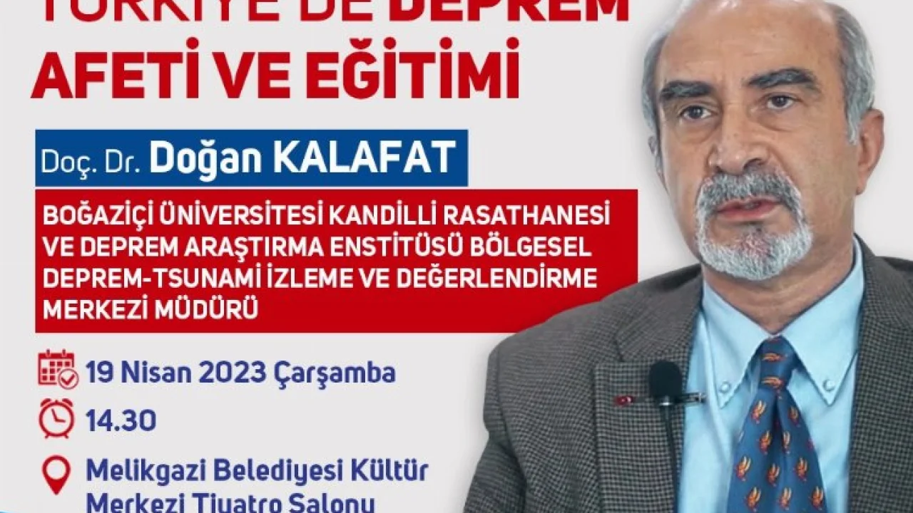 Kayseri Melikgazi’de deprem seminerleri sürüyor -