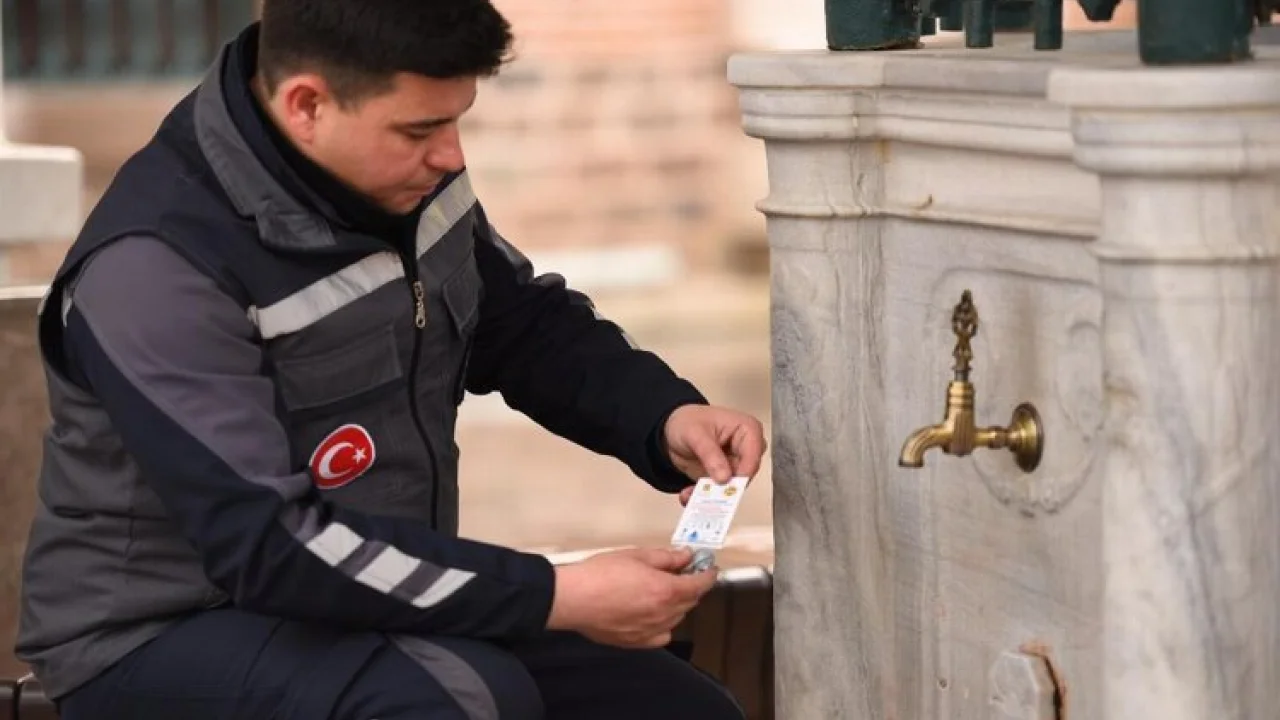 Vatandaşın su ayak izi çıkarılıyor -