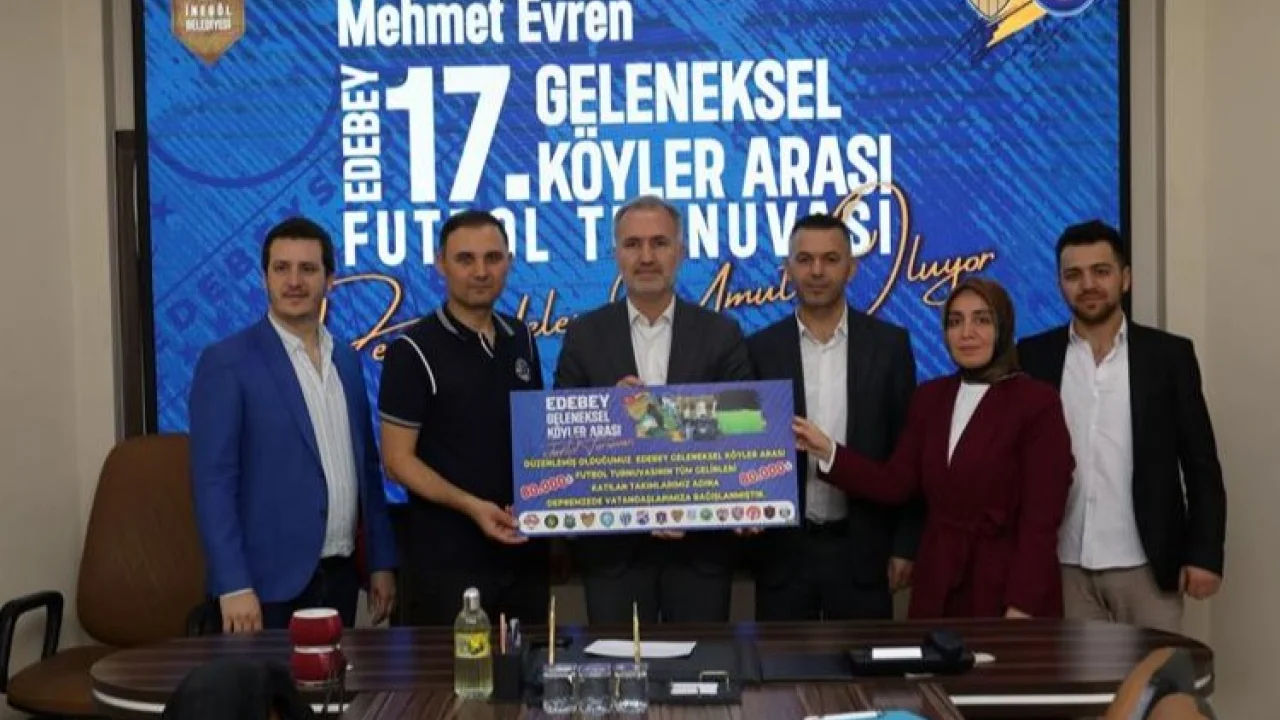 80 bin liralık turnuva geliri afetzedelere bağışlandı -
