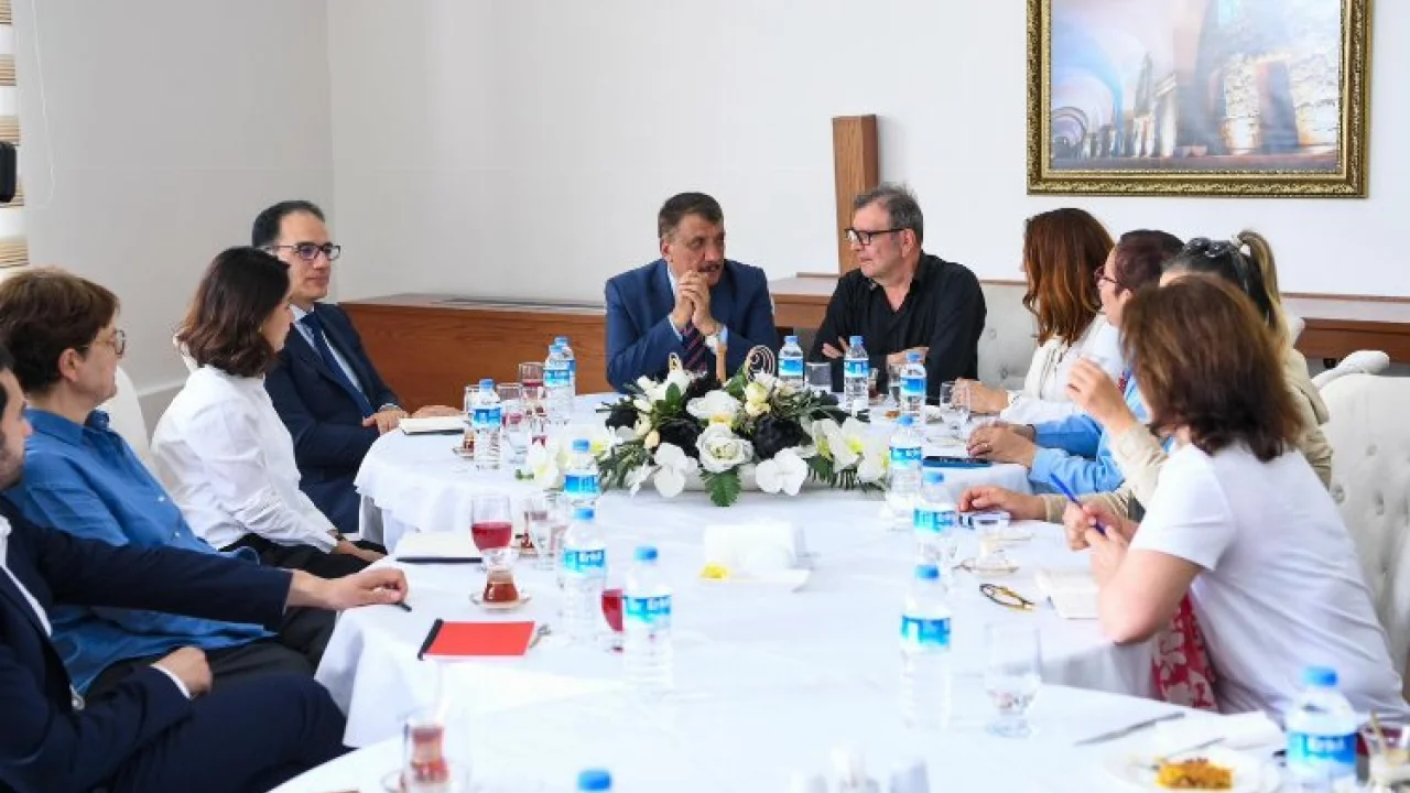 Doğal Hayatı Koruma Vakfı'ndan Başkan Gürkan'a ziyaret -