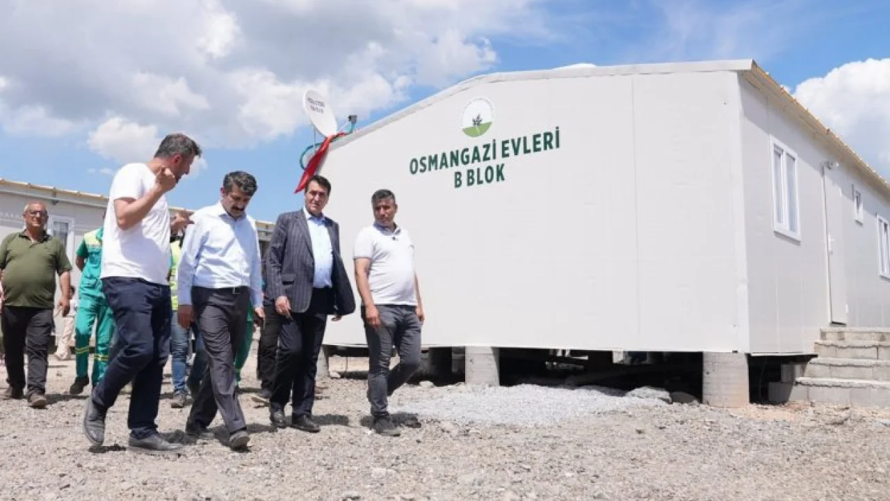 Gaziantep İslahiye'de 'Osmangazi Evleri'nde yaşam başladı -