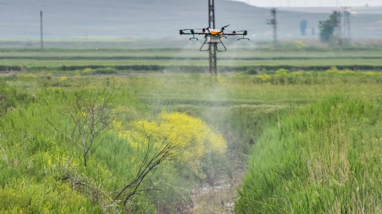 Tarıma drone desteği -