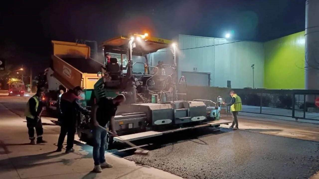 Yol Bakım Timi’nden gece vardiyası -