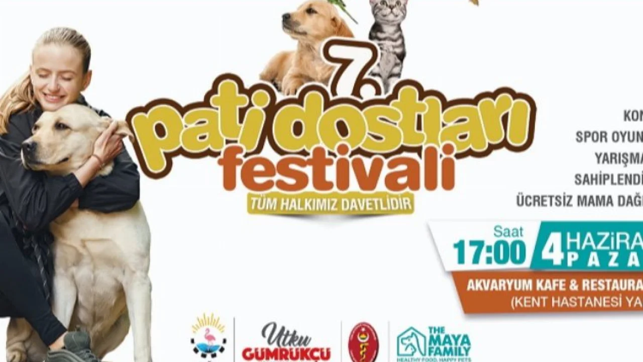 Çiğlili hayvanseverler 7. Pati Dostları Festivali'nde buluşuyor -