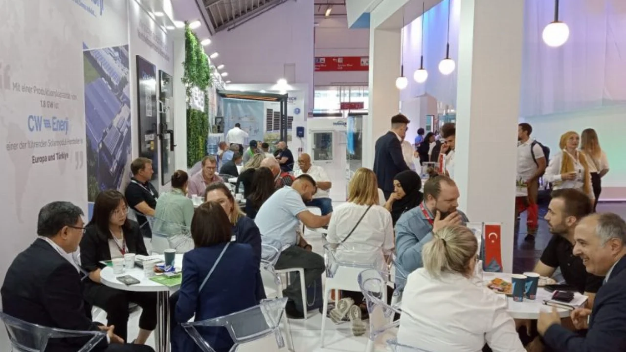 CW Enerji’ye Intersolar Europe Fuarı'nda yoğun ilgi -