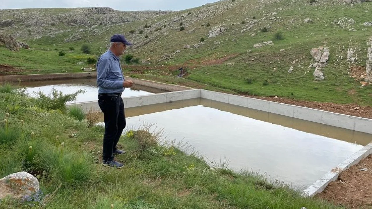 Kayseri Pınarbaşı'nda sulama atağı -