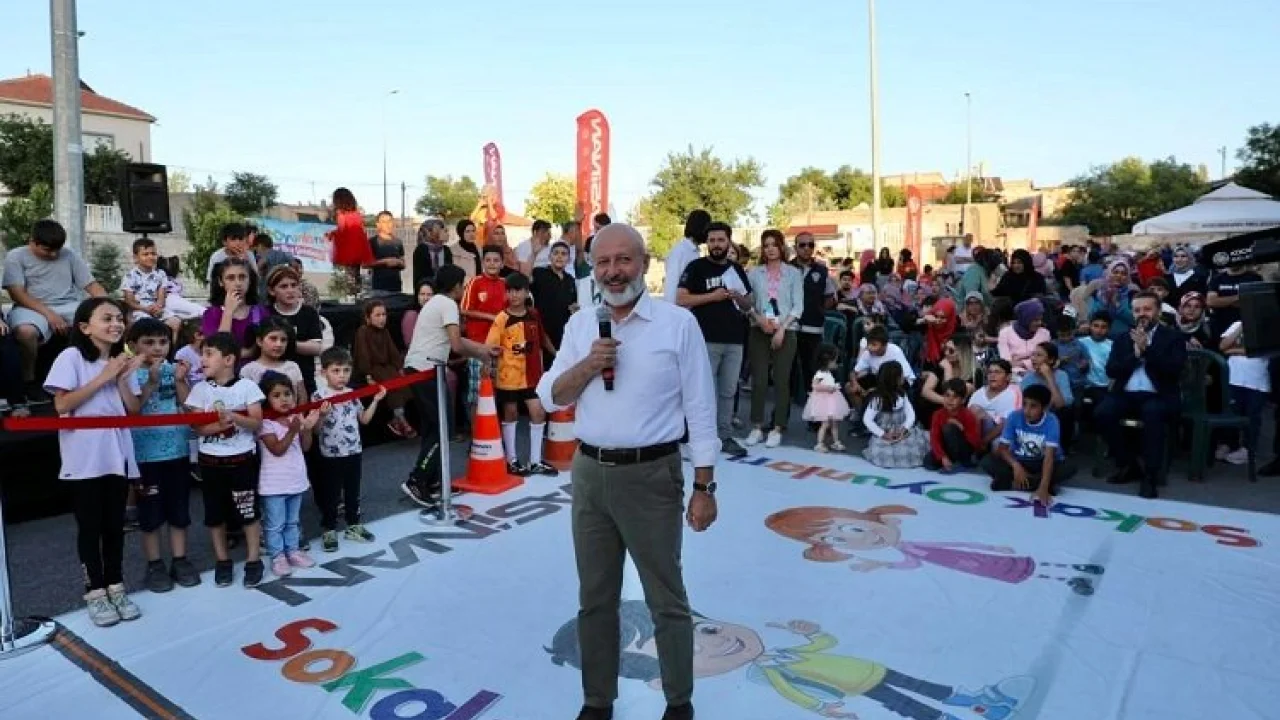 Kayseri Kocasinan'da sokak oyunlarına ilgi -