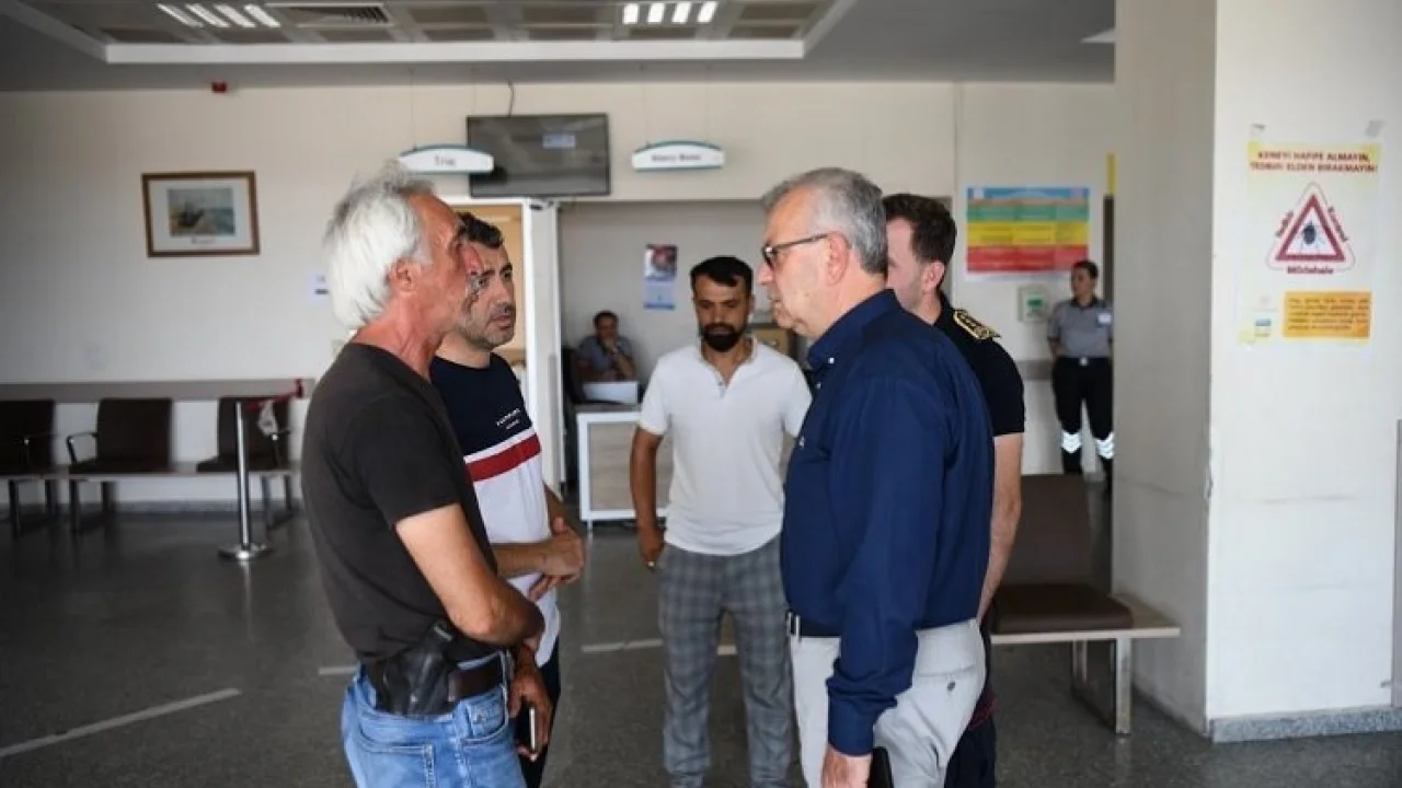 Mustafa Helvacıoğlu'ndan taziye ziyareti -