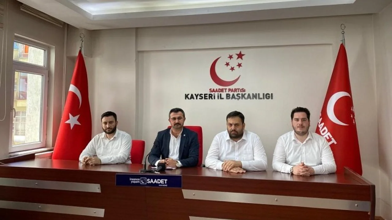 Saadet Partisi Kayseri'den zam tepkisi -