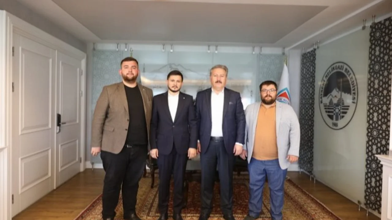 TÜGVA Kayseri'den Palancıoğlu'na ziyaret -