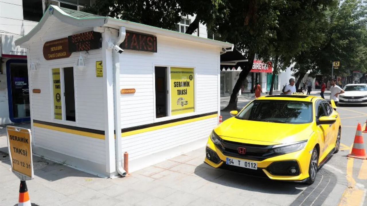 Yeni taksi durakları Sakarya'ya çok yakıştı -