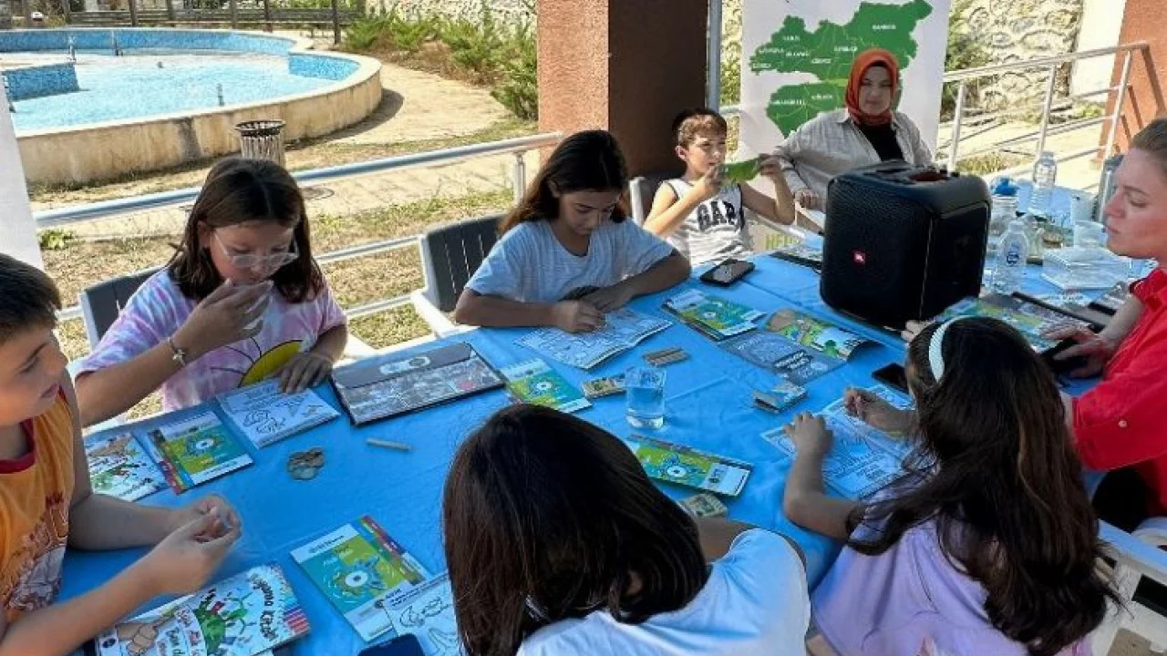 Dilovalı çocuklara sıfır atık eğitimi -