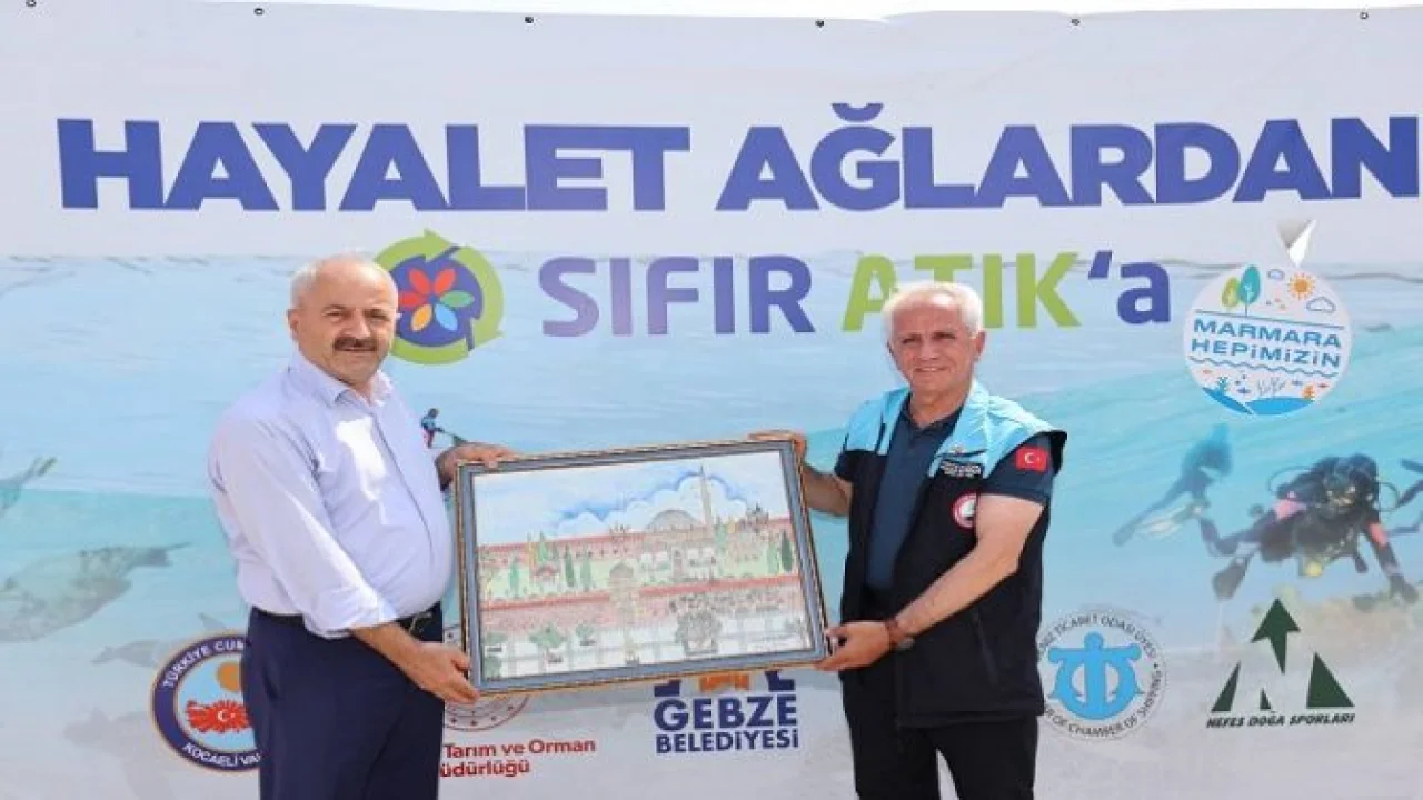 Gebze’nin İncisi Eskihisar Hayalet Ağlardan Temizleniyor