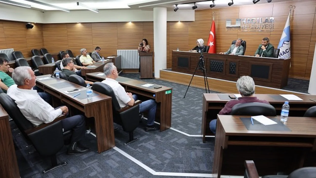 Kayseri Hacılar'da meclis toplandı -
