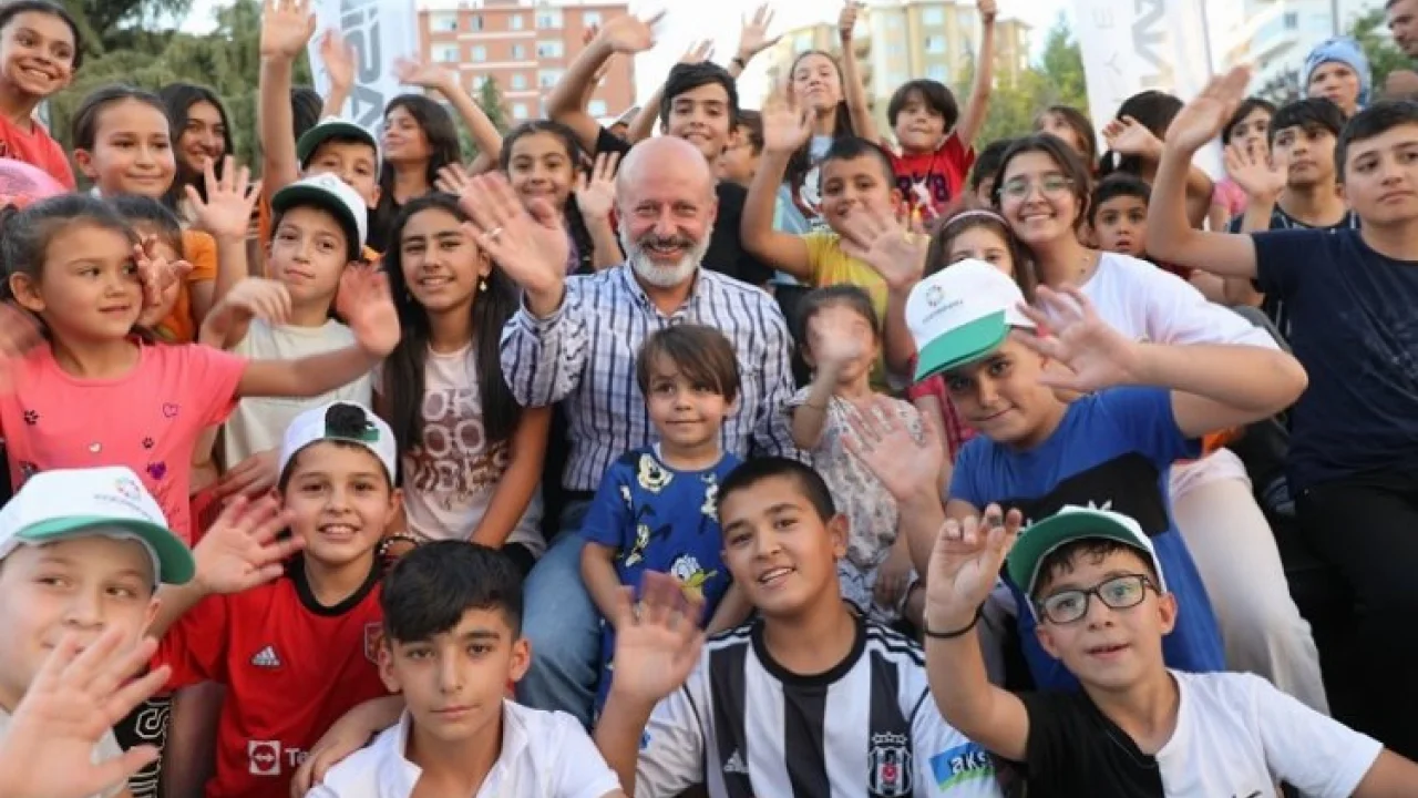 Kayseri Kocasinan'da çocuklar sokakta nostalji yaşadı -