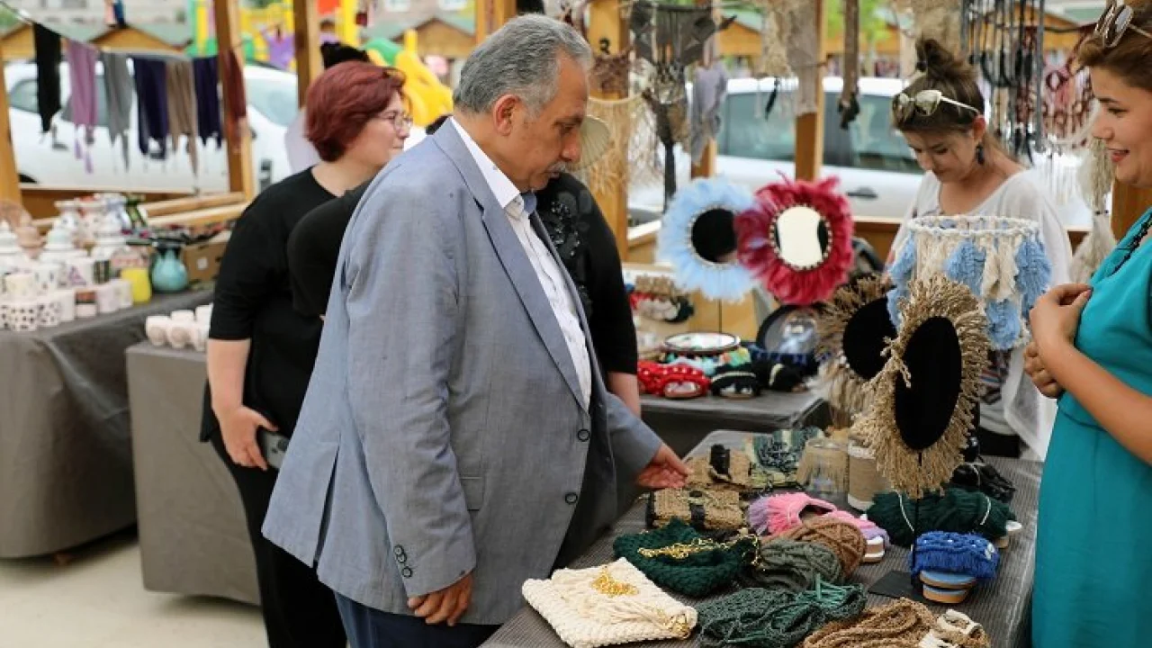 Kayseri Talas'ta 'Maharetli Eller' yine görücüye çıkacak -