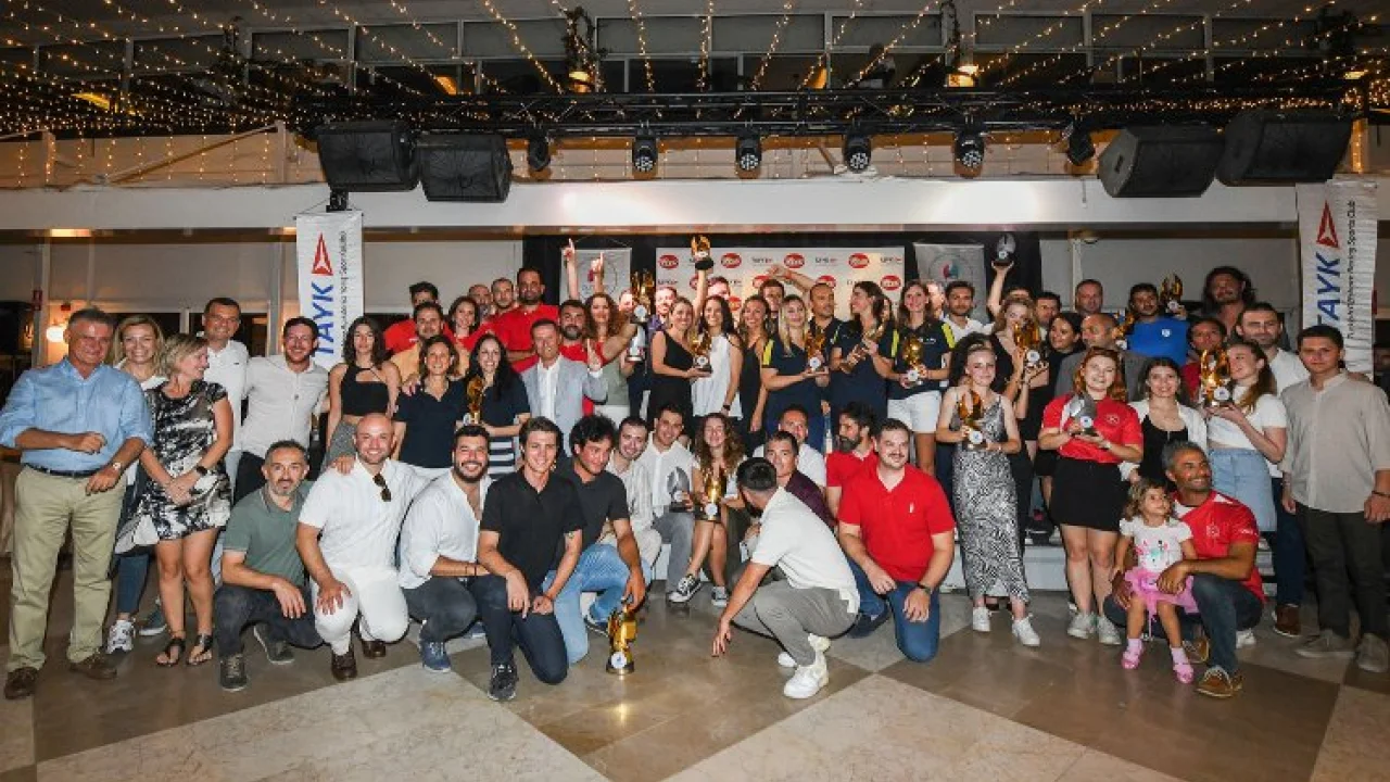 Olympos Regatta'da yelkenciler ödüllerine kavuştu -