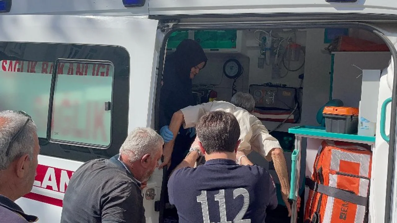 Adıyaman'da forklift yaşlı adama çarpıp kaçtı! -