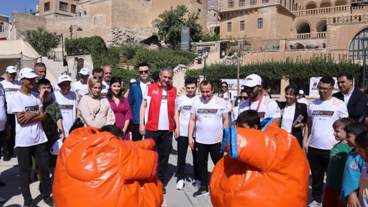 Avrupa Spor Haftası kutlaması Mardin’de başladı -
