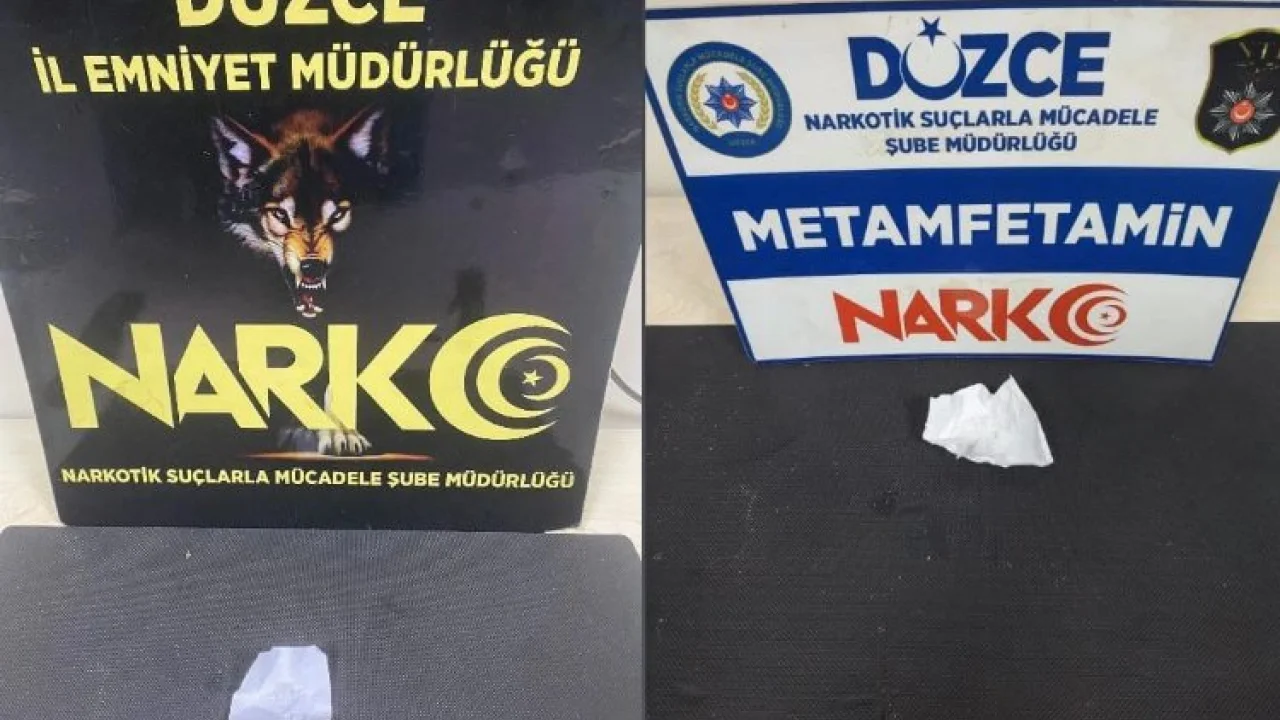 Düzce'de uyuşturucu ticareti yapan şüpheliye tutuklama -