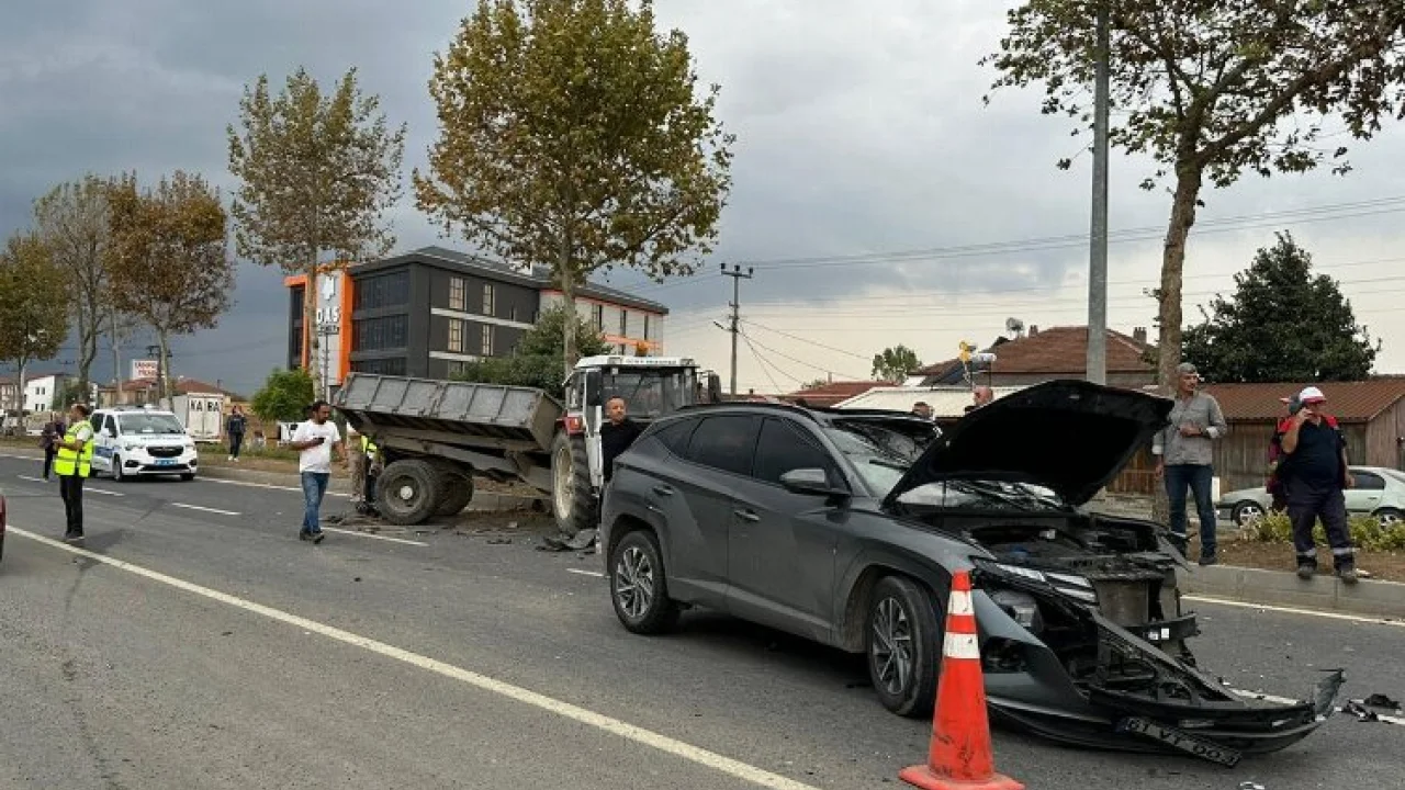 Düzce Zonguldak yolunda kaza: 6 yaralı -