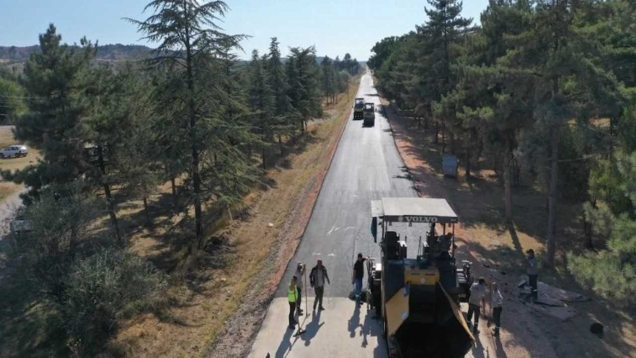 Kızılinler yolunda çalışmalar tamamlandı -