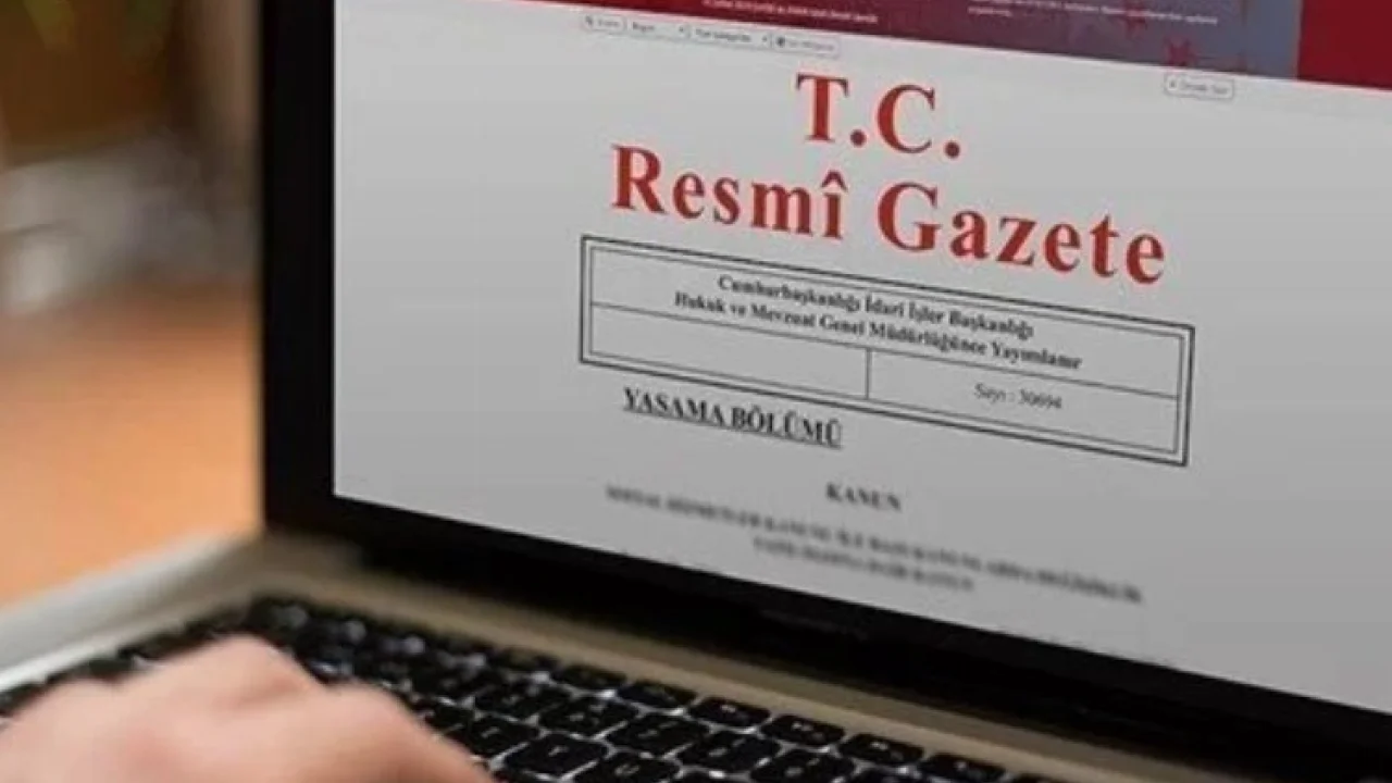 OVP Resmi Gazete'de yayımlandı -