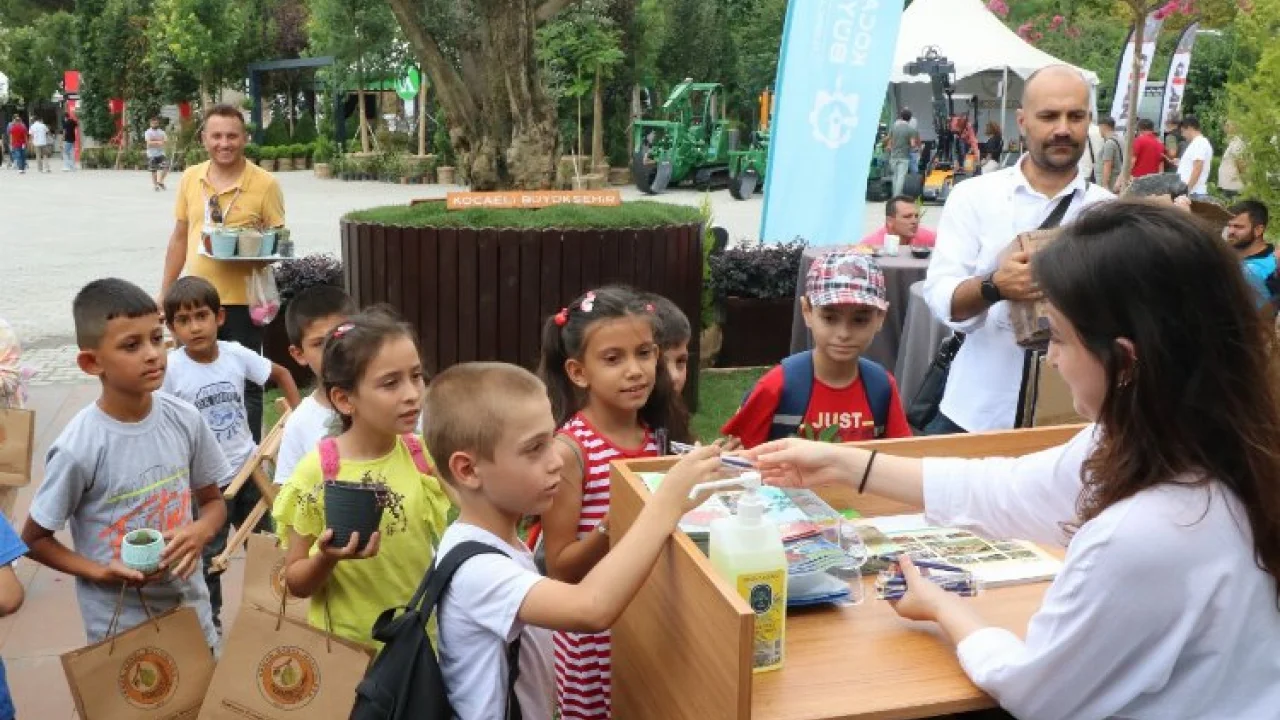 Sakarya'daki peyzaj fuarında Kocaeli ilgisi -