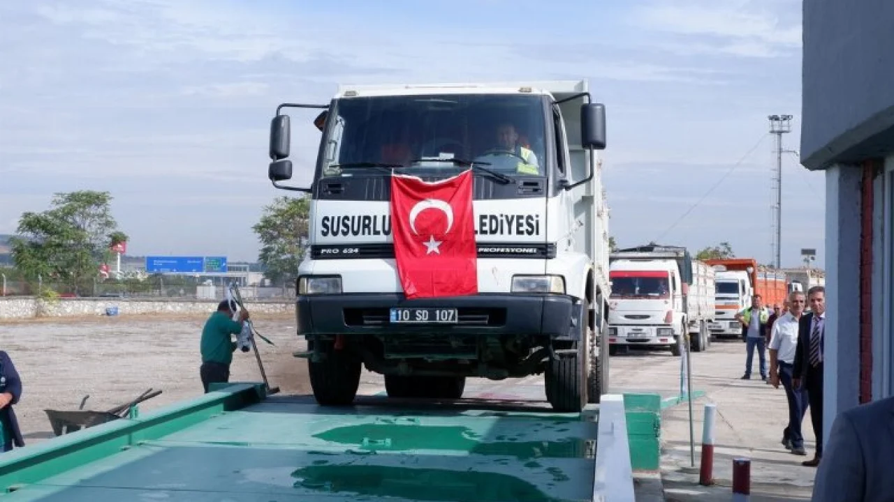 Susurluk Şeker Fabrikası'nda yeni sezon açıldı -