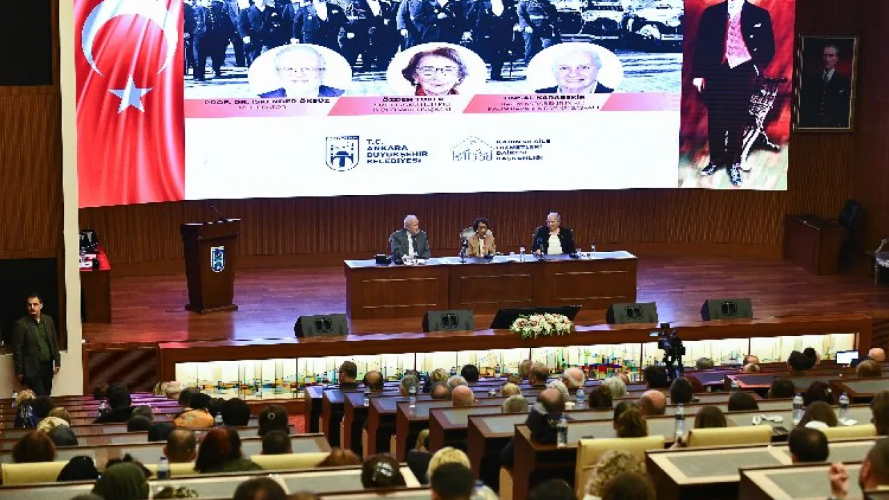 Başkent’te “Cumhuriyete Giden Yol” konulu söyleşi -