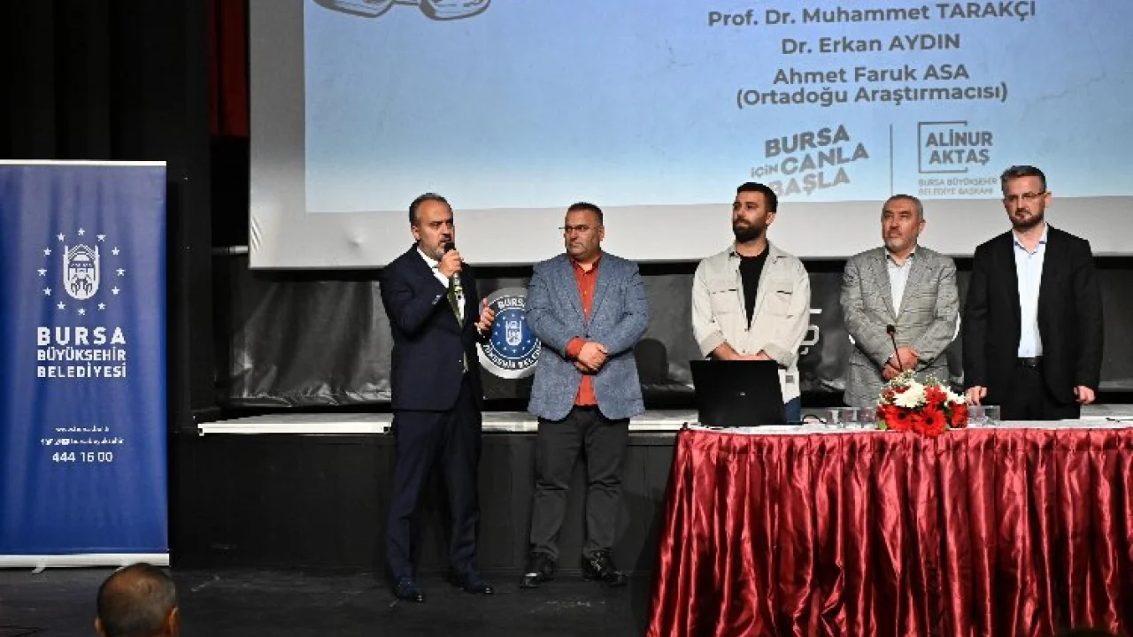 Bursa'da 'Kudüs ve Biz' paneli -