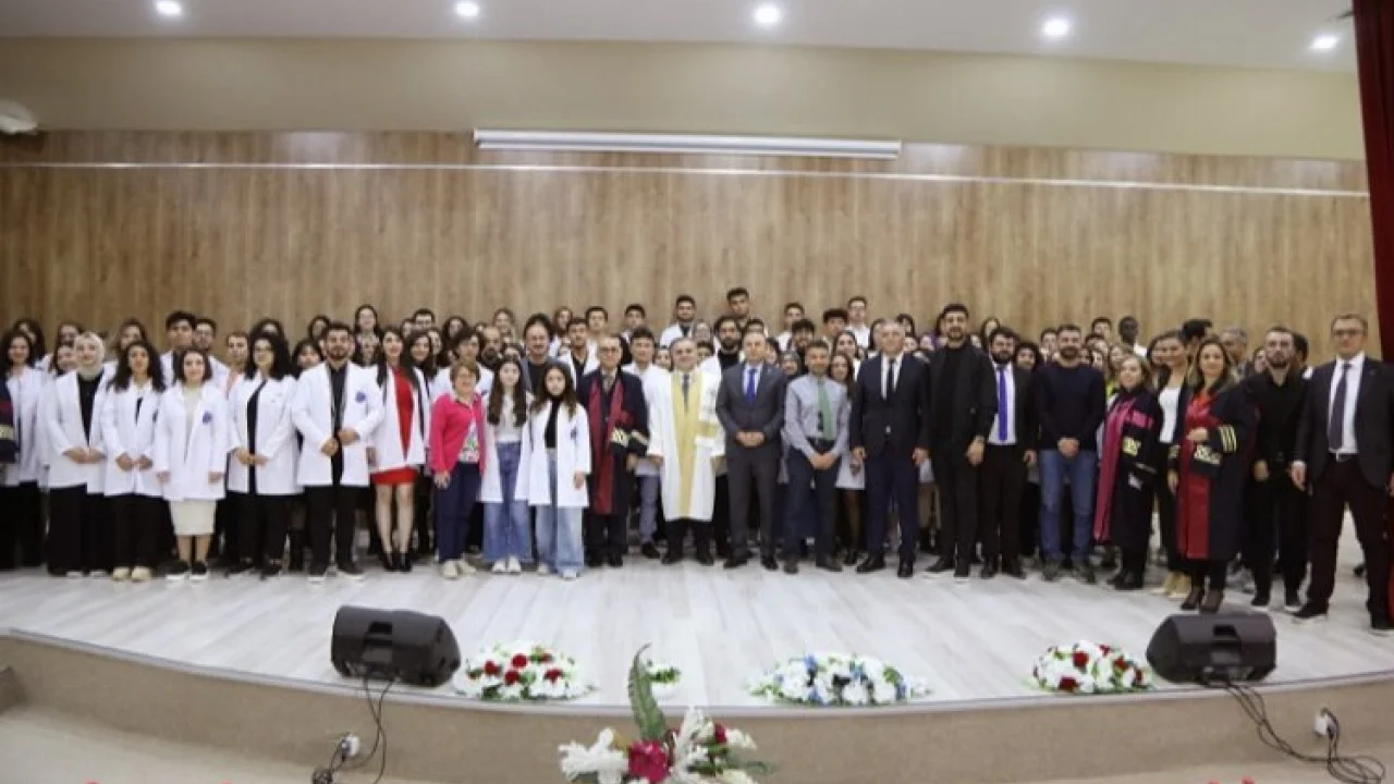 ERÜ Veteriner Fakültesi'nden önlük giyme töreni -