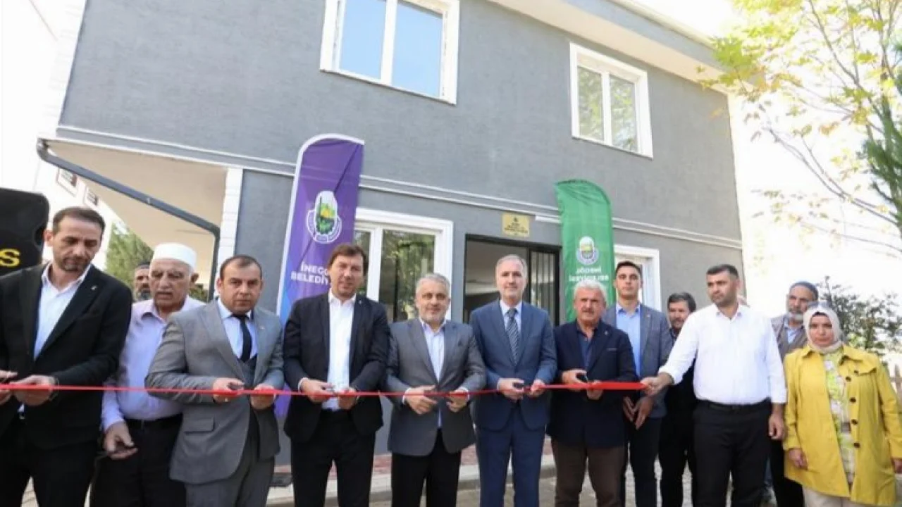 İnegöl'de Baykoca Taziye Evi hizmete girdi -