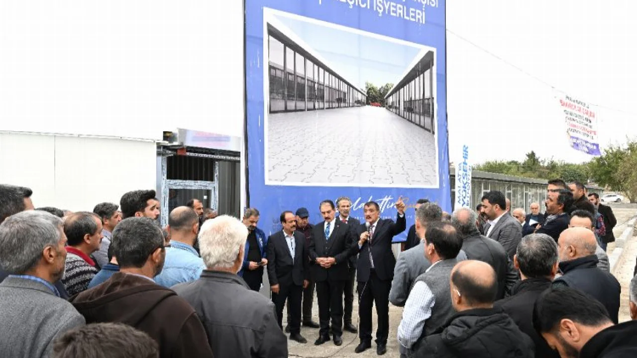 Malatya Bakırcılar Çarşısı'nda 18 iş yeri kurayla sahiplerini buldu -