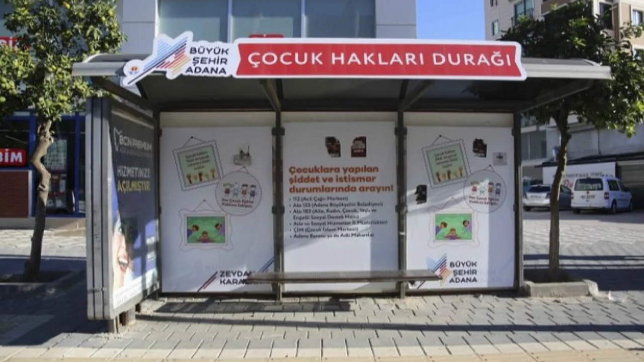 Adana Büyükşehir'den Çocuk Hakları Durağı -